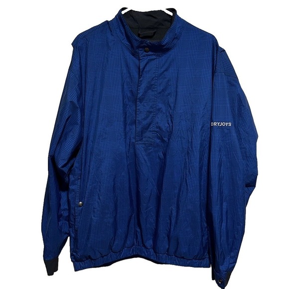 FootJoy Other - DryJoys By FootJoy Mens Windbreaker Jacket Size Large Long Sleeve Blue